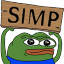 pepe_simp emote for Discord