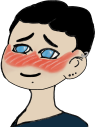 Chase_BlushSmile emote for Discord