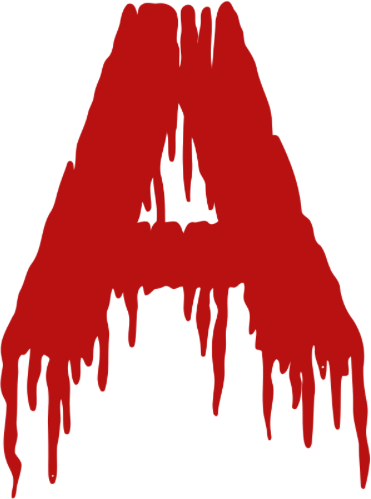 LetterADrippingBlood emote for Discord