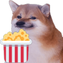 popcorn emote for Discord