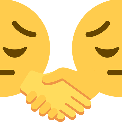 pensivehandshake emote for Discord
