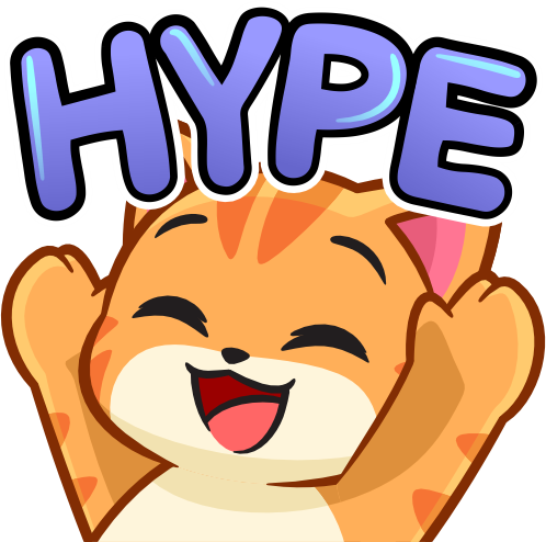 CatHype emote for Discord