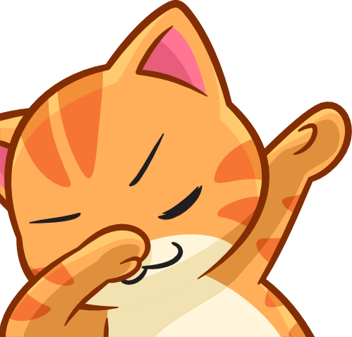CatDab emote for Discord