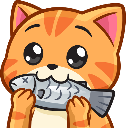 CatEatFish emote for Discord