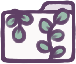 Folder_White emote for Discord
