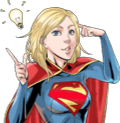 SupergirlIdea emote for Discord