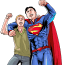 Superfriends emote for Discord