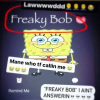 Freakybob emote for Discord