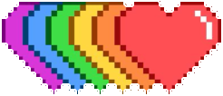 rainbowhearts emote for Discord