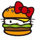 HelloKittyBurger emote for Discord