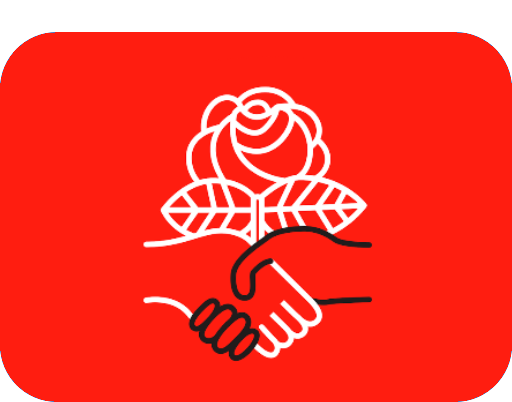 democratic_socialist emote for Discord