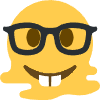 melting_nerd emote for Discord