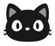 black_kitten emote for Discord