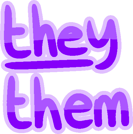 They_them_pronoum_purple emote for Discord