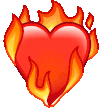 heartonfire emote for Discord