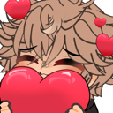 Haru_heart_unreliable emote for Discord