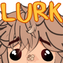 Haru_lurk_unreliable emote for Discord