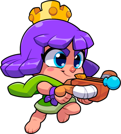 ArcherQueen_baby_portrait emote for Discord