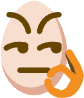 passive_aggressive_aegg emote for Discord