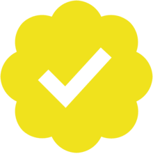 Yellow_Verified emote for Discord