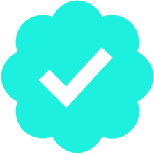 Teal_Verified emote for Discord