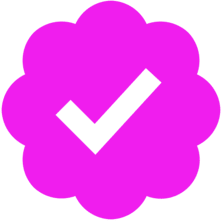 Pink_Verified emote for Discord