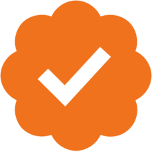 Orange_Verified emote for Discord
