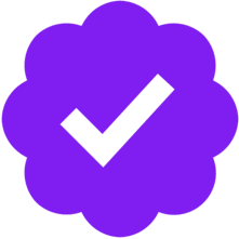 Purple_Verified emote for Discord