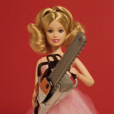 Chainsawbarbie emote for Discord
