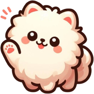FluffyDogWaving emote for Discord