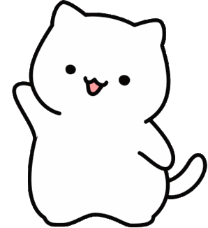 Cat_waving emote for Discord