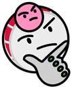 KingCrimsonThink emote for Discord