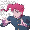 KakyoinJazzHands emote for Discord