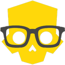 1skull_nerd_diver1 emote for Discord