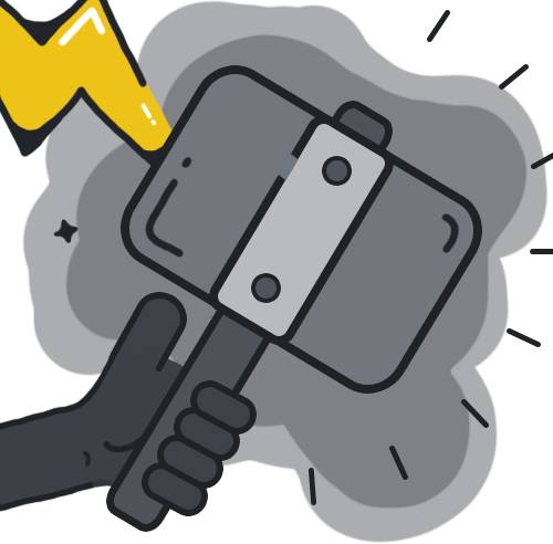 banhammer emote for Discord