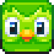 Duolingo emote for Discord
