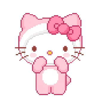 8bit_hello_kitty emote for Discord