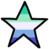 GaypridestarBIG emote for Discord