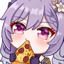 mihoyo_pizza emote for Discord
