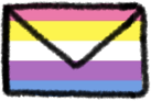 bigender_envelope emote for Discord