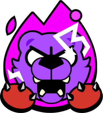 Nita_Hypercharge_BrawlStars_Pin emote for Discord