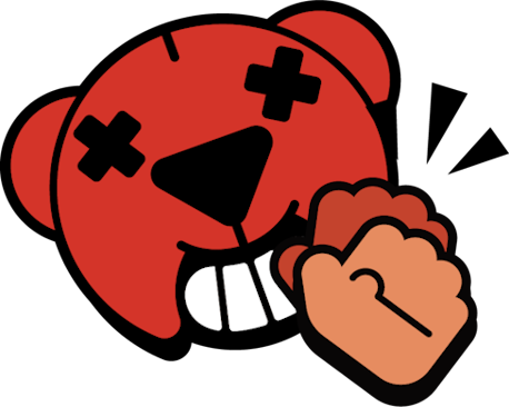 Nita1_Clap_BrawlStars_Pin emote for Discord