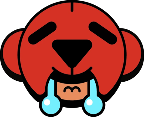 Nita1_Sad_BrawlStars_Pin emote for Discord