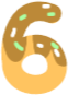 yellow_number_6 emote for Discord