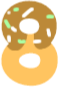 Yellow_number_8 emote for Discord
