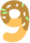 Yellow_number_9 emote for Discord