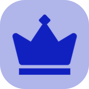 owner_crown_blue emote for Discord