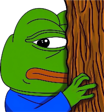 Pepe_lurk emote for Discord