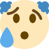 Confused_clown emote for Discord