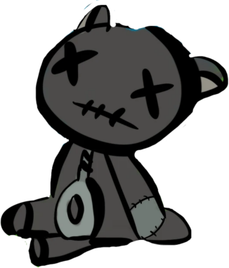 black_doll emote for Discord